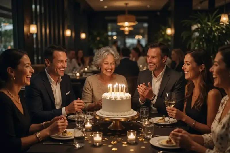 Celebration event table