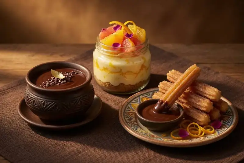 Gourmet Mexican desserts