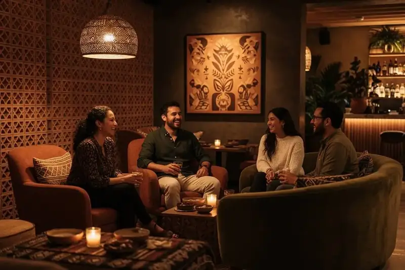 Ambiance at night